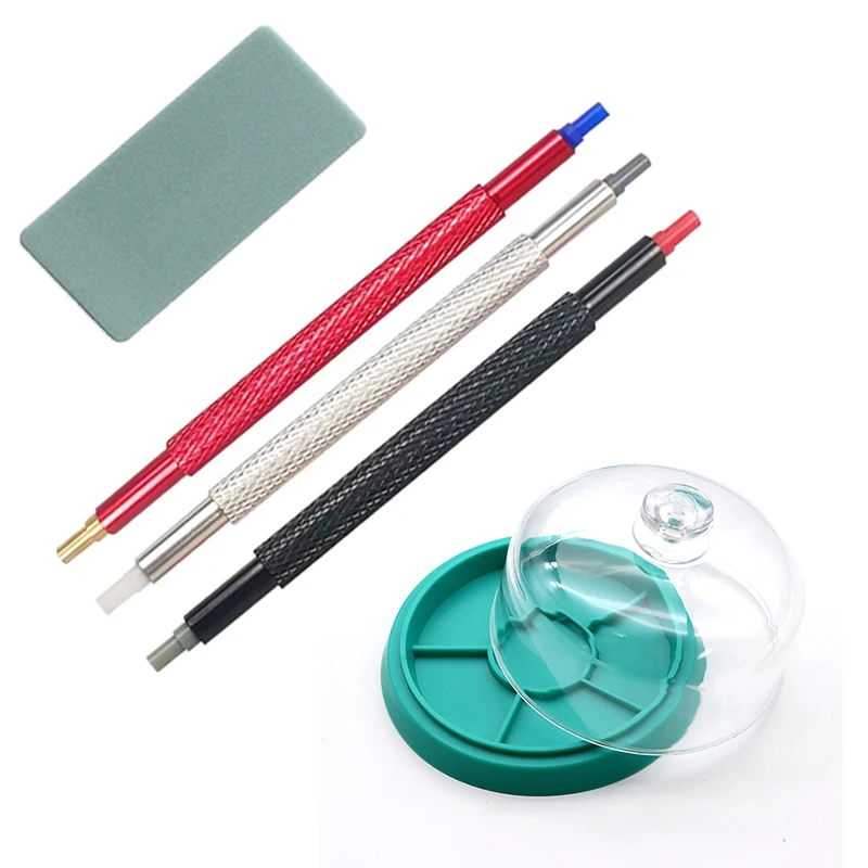 

3/5PCS Watch Dust Sheet Cover With Tray Dustproof Plastic Watch Movement Parts Protector Watch Repair Accessory Tools