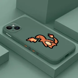 Dinosaur Monster Phone Case For iPhone 17 16 15 14 13 12 11  Plus Pro Max Mini Silicone Cover