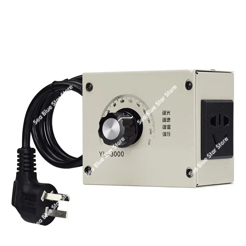 Switch frequency conversion regulation AC voltage Electronic voltage regulator Single phase motor Angle grinder Fan governor220v