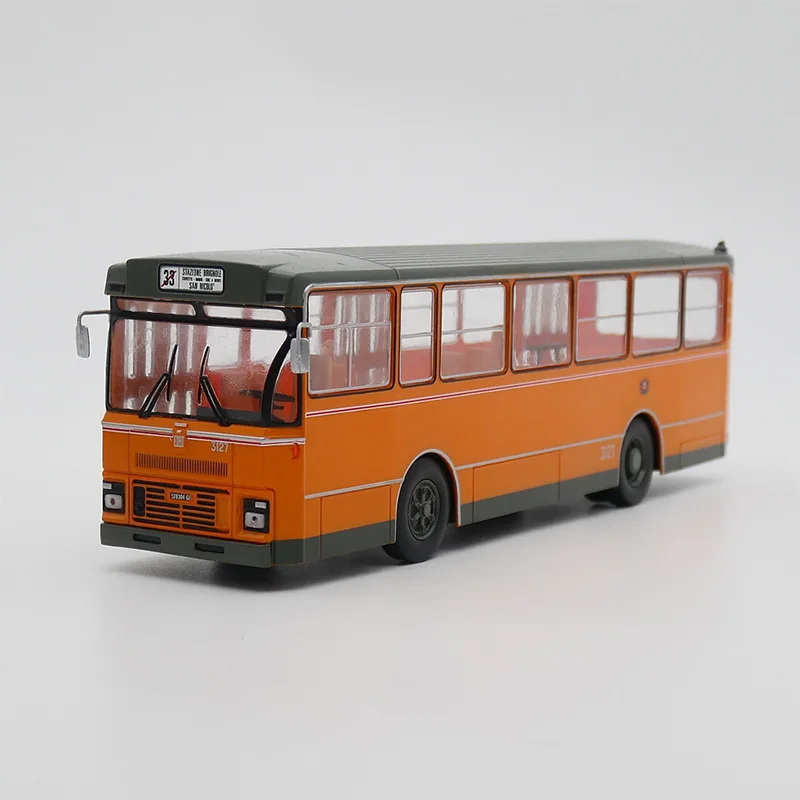 

IXO Diecast 1:43 Scale Fiat 418 A/C 1972 Italian Bus Simulation Alloy Car Model Static Collectible Toy Gift Souvenir Decration