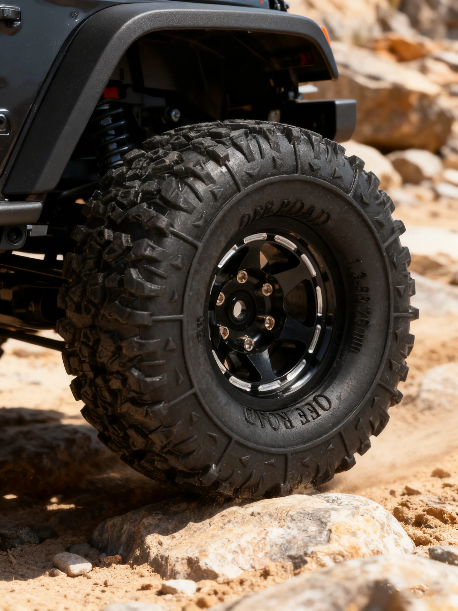 DUSTAIL 1.3인치 휠 타이어 66 x 26mm 스왐프 클로 진흙 지면 타이어 1/18 1/24 RC 크롤러 자동차 업그레이드용 (WT130101)