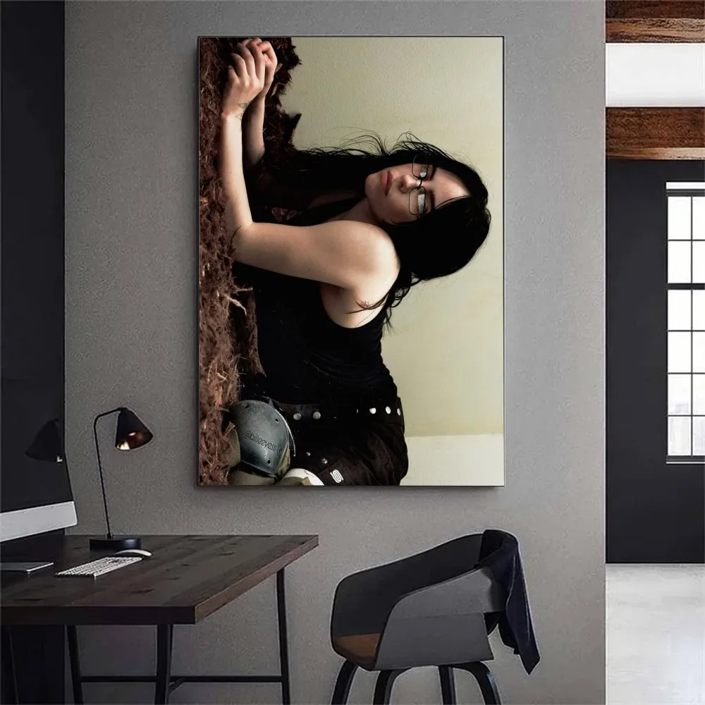 1PC Famous Singer B-Billie Poster High Quality Poster Paper Waterproof Home Living Room Bar Wall Decoration