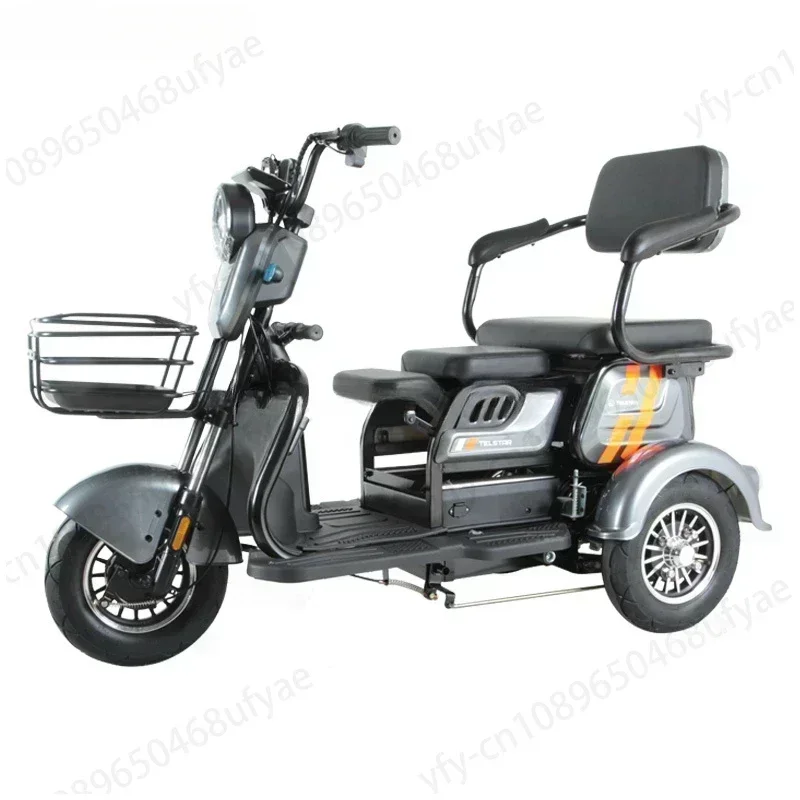 Electric Tricycle Motorcycle Hot Sell 3 Three Wheel Disability with Pedals for Adults/elderly