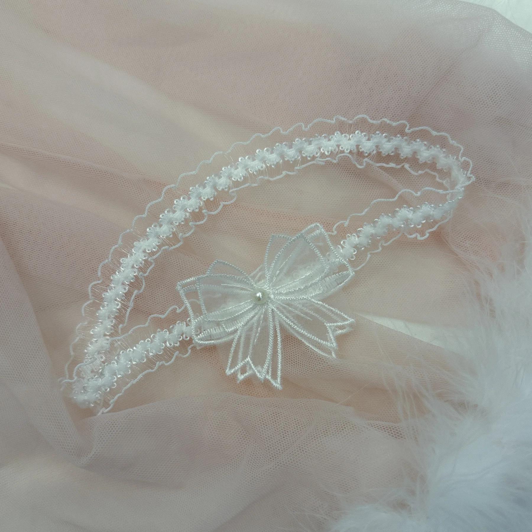 1PC Classic White Butterfly Thigh Leg Garter Bridal Wedding Garter Belt For Women Cosplay Wedding Accessories Legwear image 5