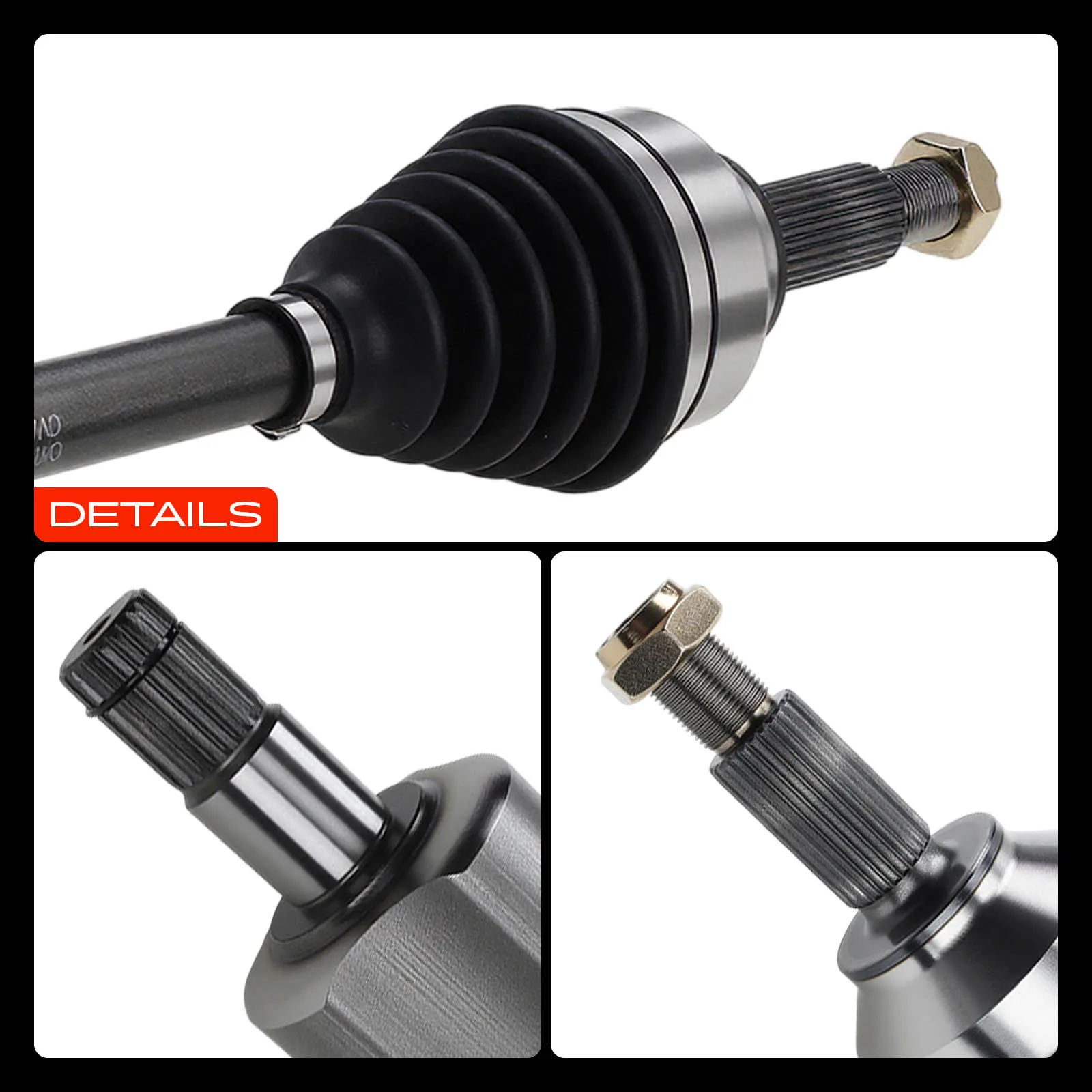A-Premium Front Passenger Side CV Axle Assembly for Jaguar X-Type 2002-2008 - view 7