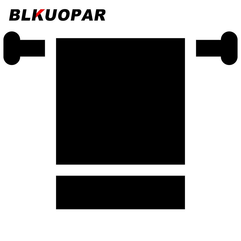 BLKUOPAR for Towel Car Stickers Creative Graffiti Decals Waterproof Scratch-Proof Refrigerator Skateboard Decor Car Label