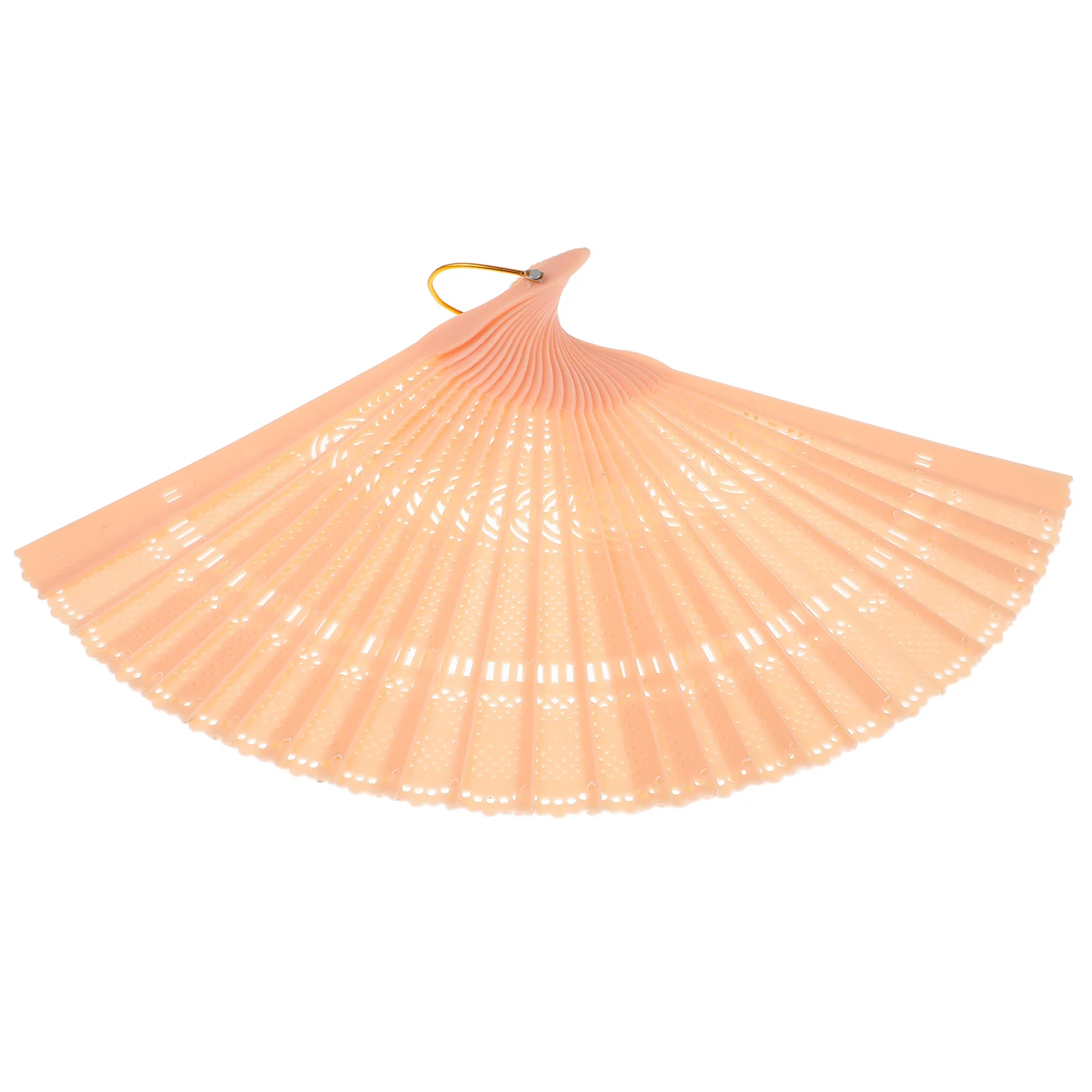 

Folding Fan Frame DIY Fans Hand Material Chinese Plastic Craft Kit Supplies