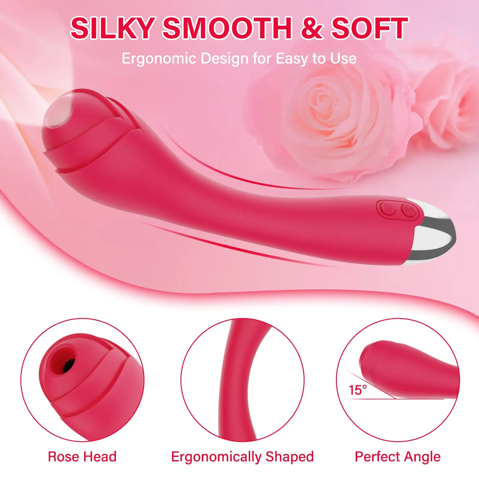 G Spot Dildo Vibrator for Vagina Anal Stimulation with 6 Vibrations, Wireless Visual Vibrator with HD Camera for Women Pleasure