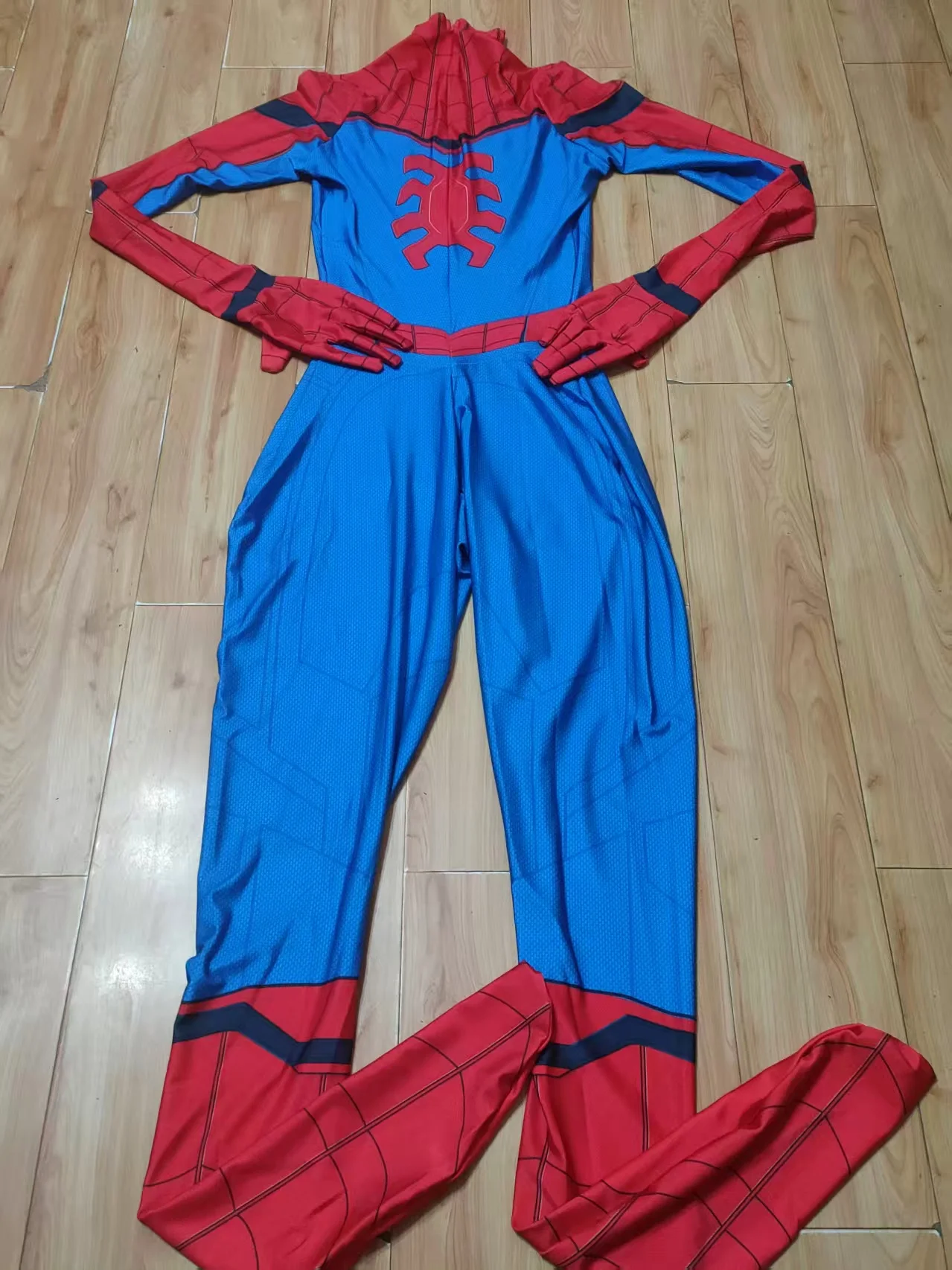 Tom Holland Home Coming Spiderman Cosplay Costume 3D Printed Zentai Suits Halloween Costume Bodysuit for Adult Boys