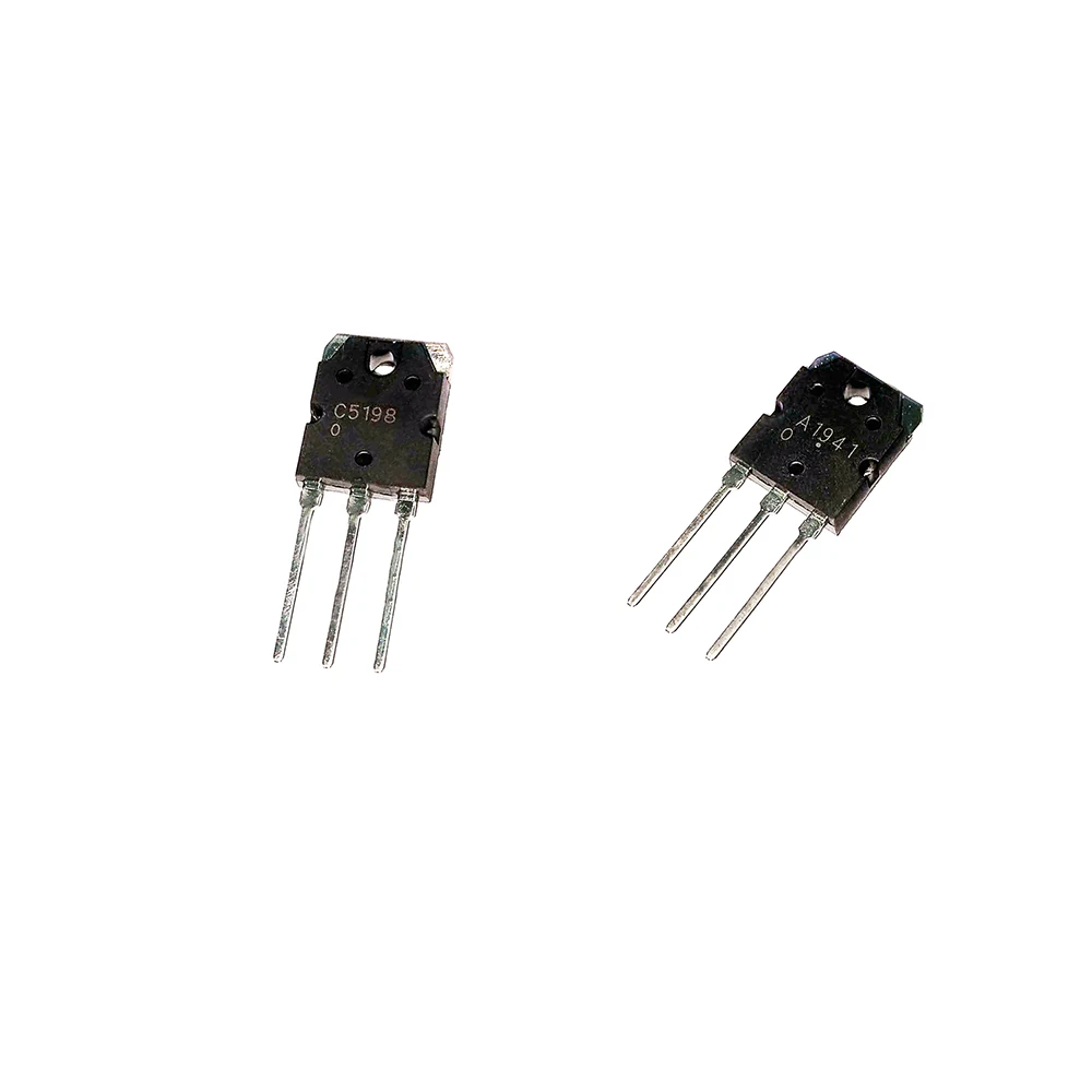 5Pcs/Lot 2SA1941 2SC5198 A1941 C5198 TO-3P TO-247 Audio Power Amplifier Tube New Good Quality Chipse