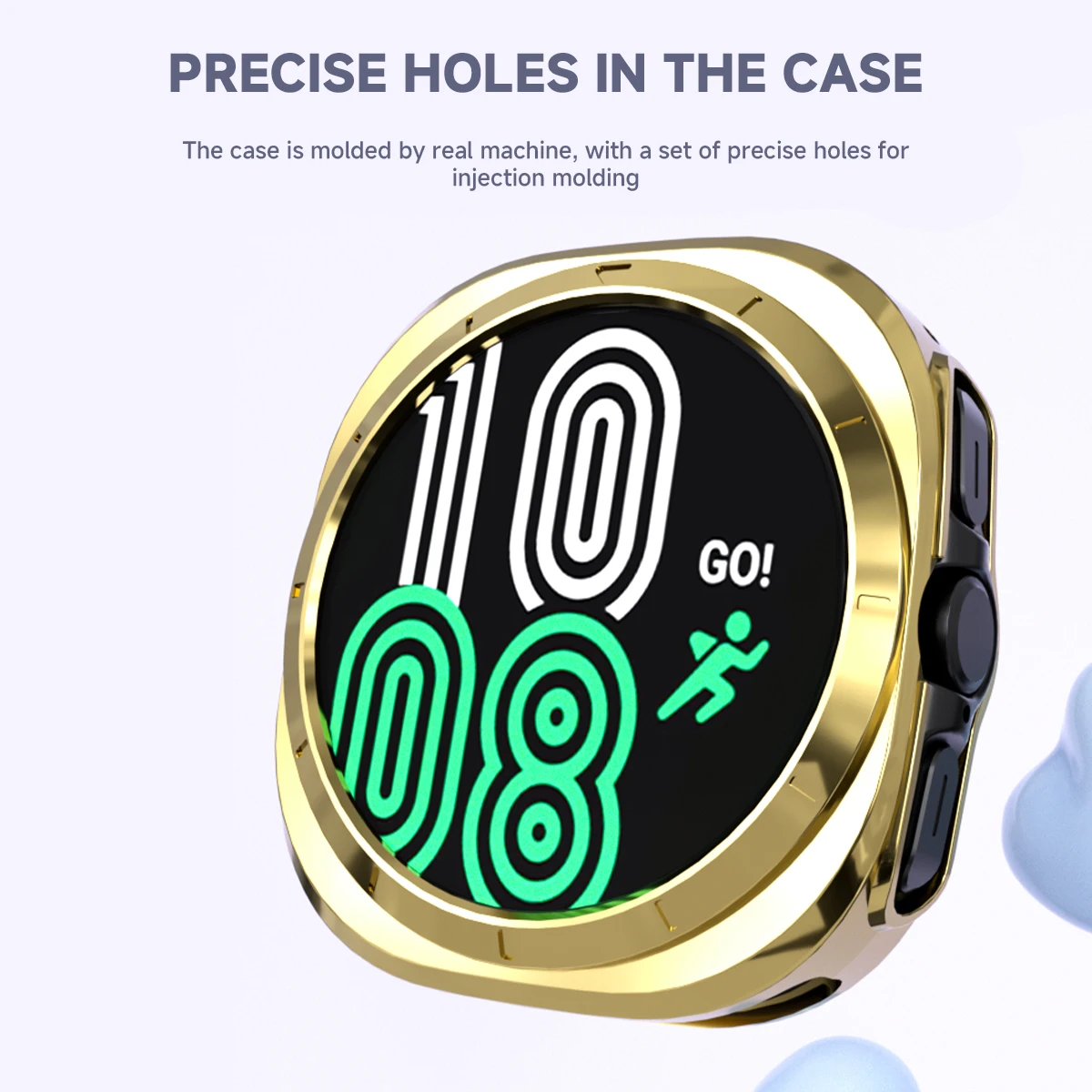 Capa Protetora Para Samsung Galaxy Watch, SmartWatch, PC Protect Shell, Fram Protetor FE, Ultra, 47mm, 40mm, 44mm