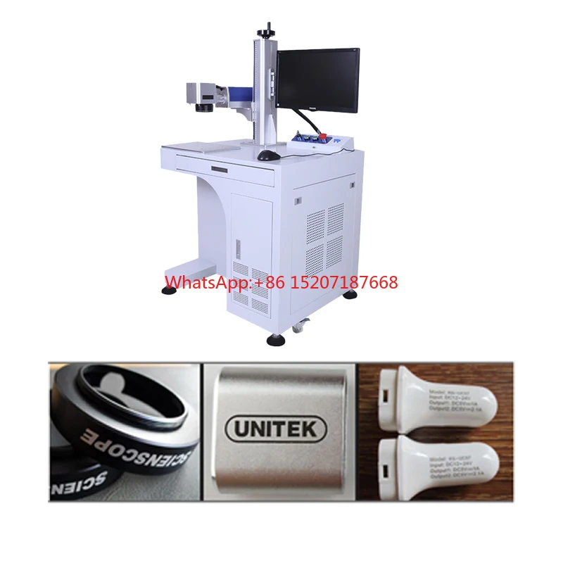 Compact and Versatile Desktop Fiber Light Marking Machine for Various Materials 20/30/50W