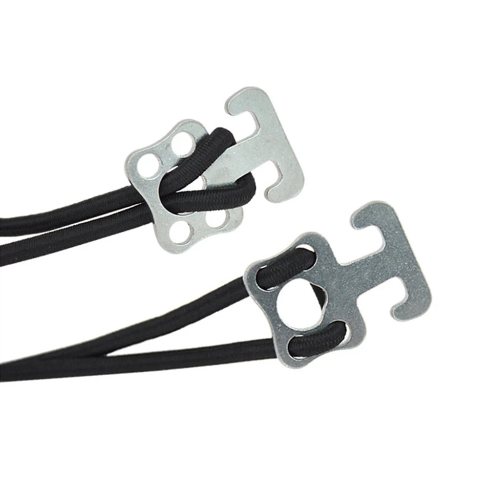 Scuba Diving Plate Hook Sidemount Bungee Tie 1.2 x 1.6inch Bungee Loops Sidemount Diving Hardware Backmount Dry Suit Accessories