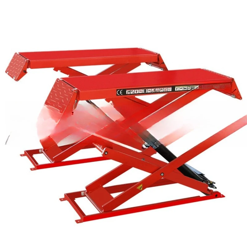 Hydraulic no-digging groove maintenance equipment for automobile lifts