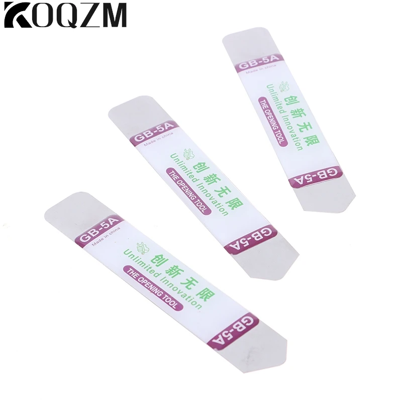 2/5Pcs Open Repair Tool Kit For Mobile Phone Electronic Broken Screen Glue Removal Metal Flat Spudger Soft Blade Pry Bar