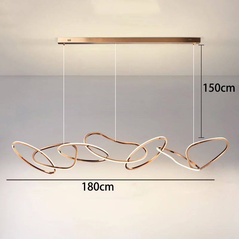 Moderne woondecoratie led-verlichting hanglamp lampen voor woonkamer Kroonluchters voor eetkamer hanglamp binnenverlichting