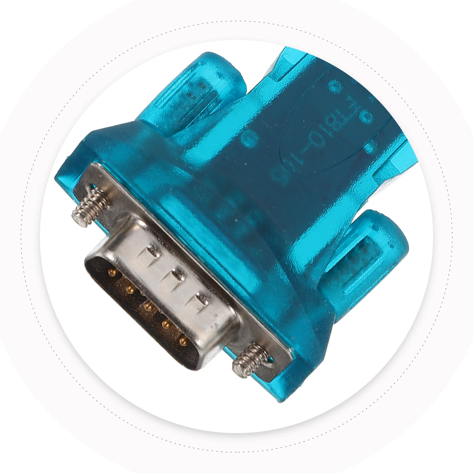 

USB to Serial Converter Cable Fast Stable Data Transfer Plug and Play USB to Serial Adapter for Computer Printer Router