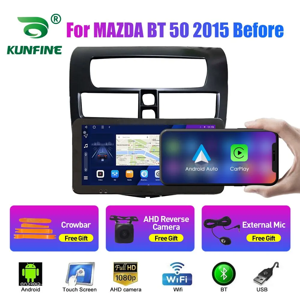 

10.33 Inch Car Radio For MAZDA BT-50 2015 2Din Android Octa Core Car Stereo DVD GPS Navigation Player QLED Screen Carplay