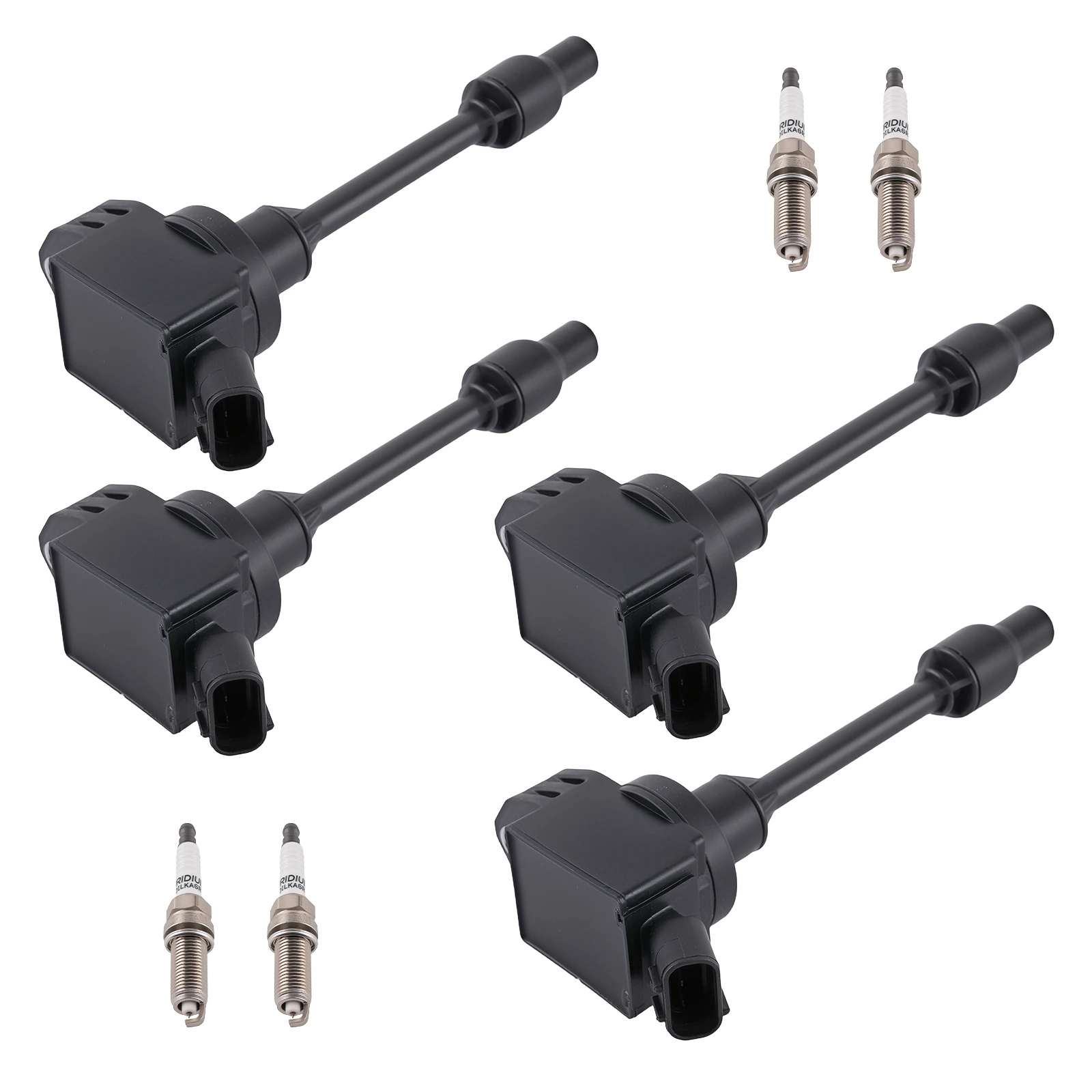 

4x Ignition Coil + Spark Plug for 2020 Toyota Corolla 1.8L L4 UF-848 90919A2009