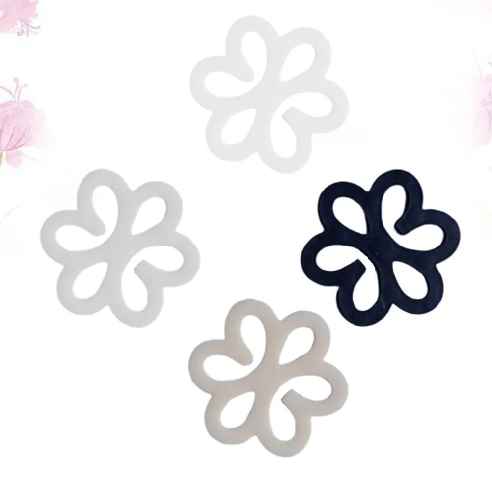 12pcs Non-slip Buckle Shoulder Belt Buckle Invisible Fasteners Buckle Buckle for Women Girls