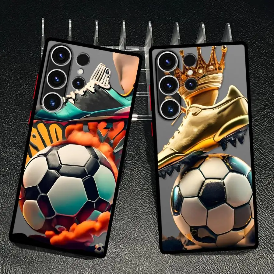 Sneakers Football Funda Phone Cover Case for Samsung Galaxy S26 S22 S24 Plus S25 Ultra S20 Note 20 10+ S21 S23 FE