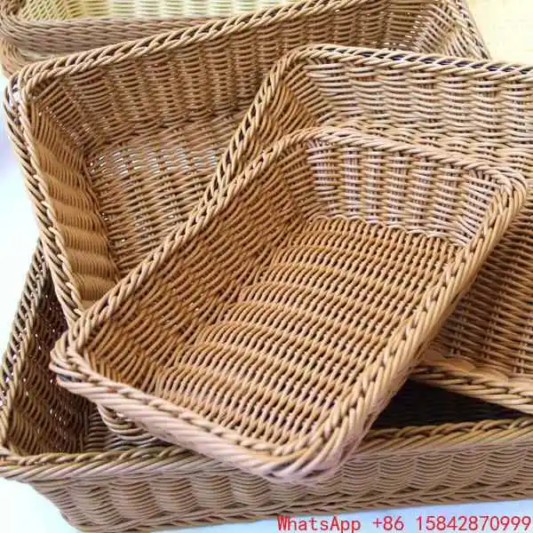 

Прямоугольная корзина для хлеба, корзина с лозами