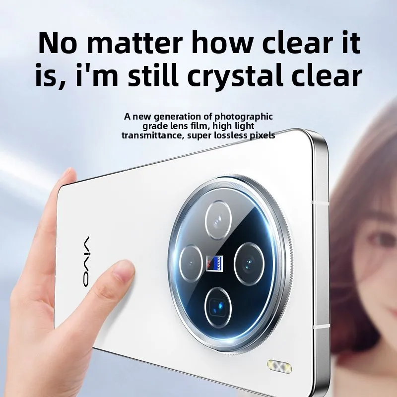 3 قطعة/2 قطعة/1 قطعة ل VIVO X300 Pro AR تحديد المواقع شاشة طباعة عدسة فيلم HD قطرة مقاومة نافذة كبيرة عدسة الترفيق السريع