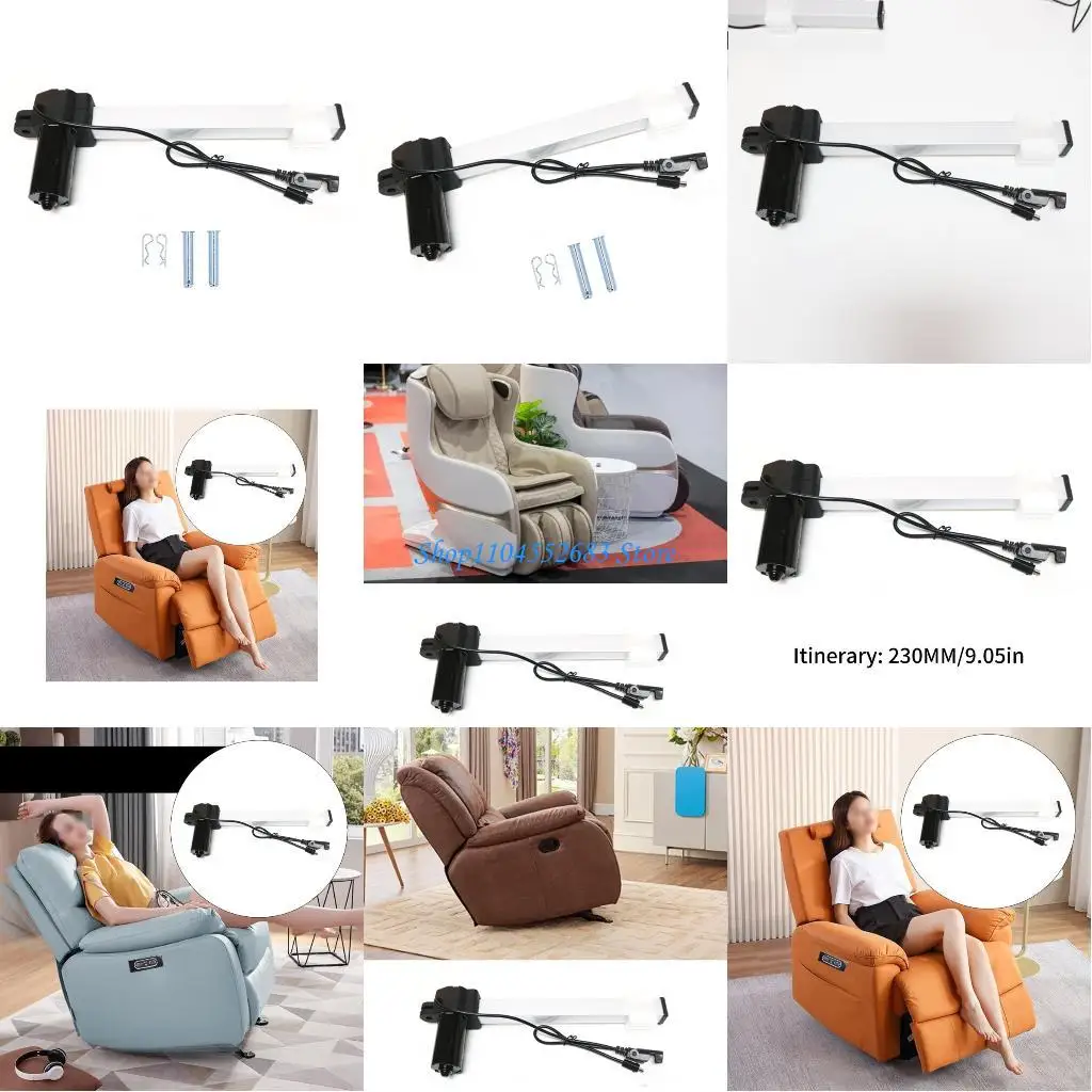 

Y6GD Portable Sturdy Lift Mechanism Actuator 650N Thrusts Force 24V Supply for Elderly Assistive Chairs Daily Casual Use