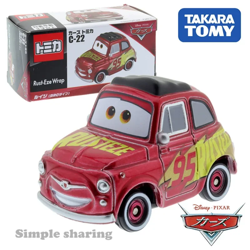 Takara Tomy Tomica Disney Pixar Cars Century Model Kit Diecast Miniature Baby Toys Funny Magic Kids Doll Hot Child Bauble