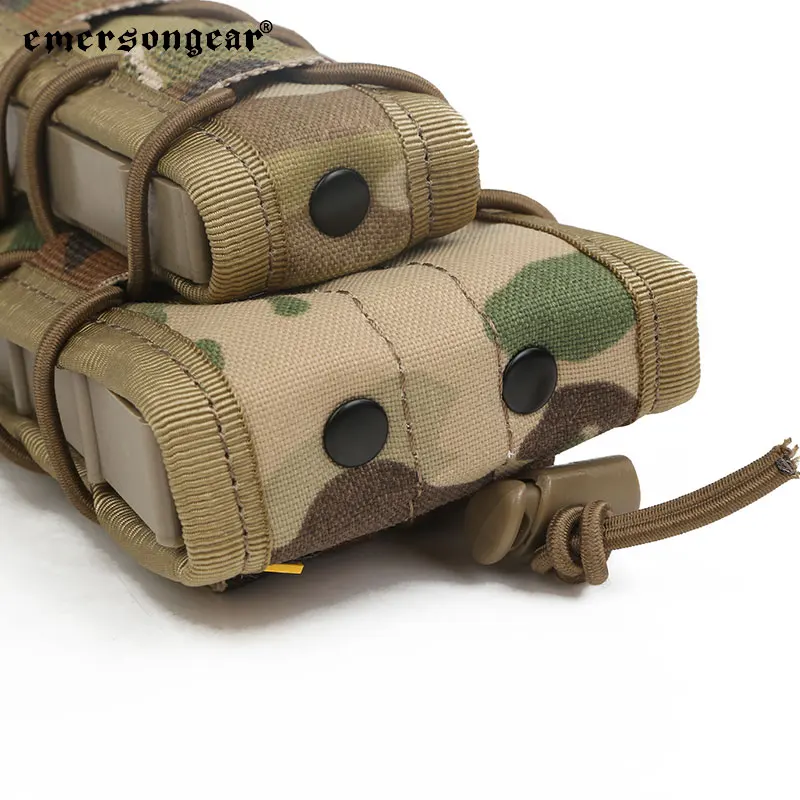 Emersongear 5.56 Dual Decker Magazine Pouch Jacht Tactische M4 Mag Pouch Airsoft Rifle Molle Mag Nylon Pouch EM6346