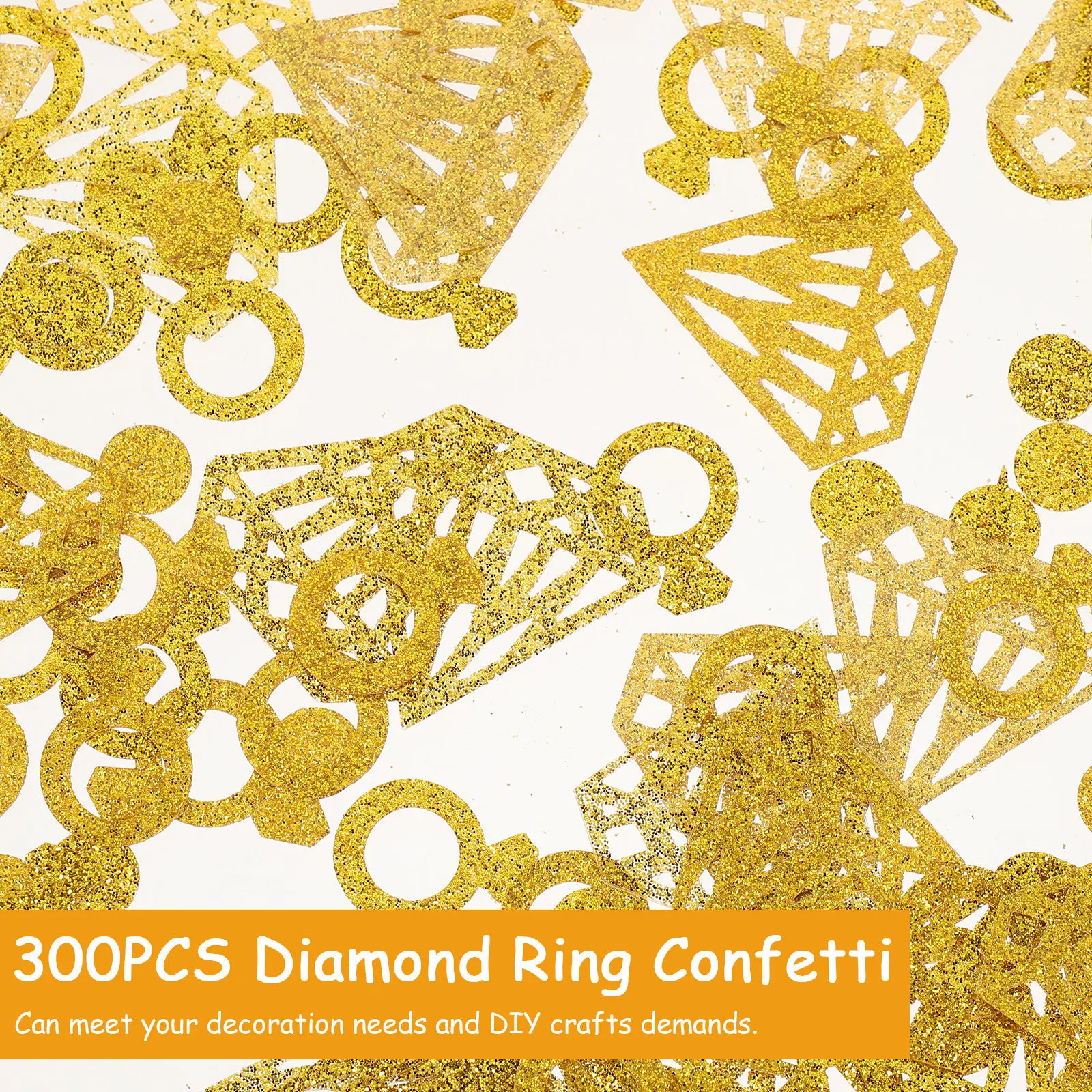 Papercraft Supply Confetti - 300 Piezas de Elegantes Confeti de