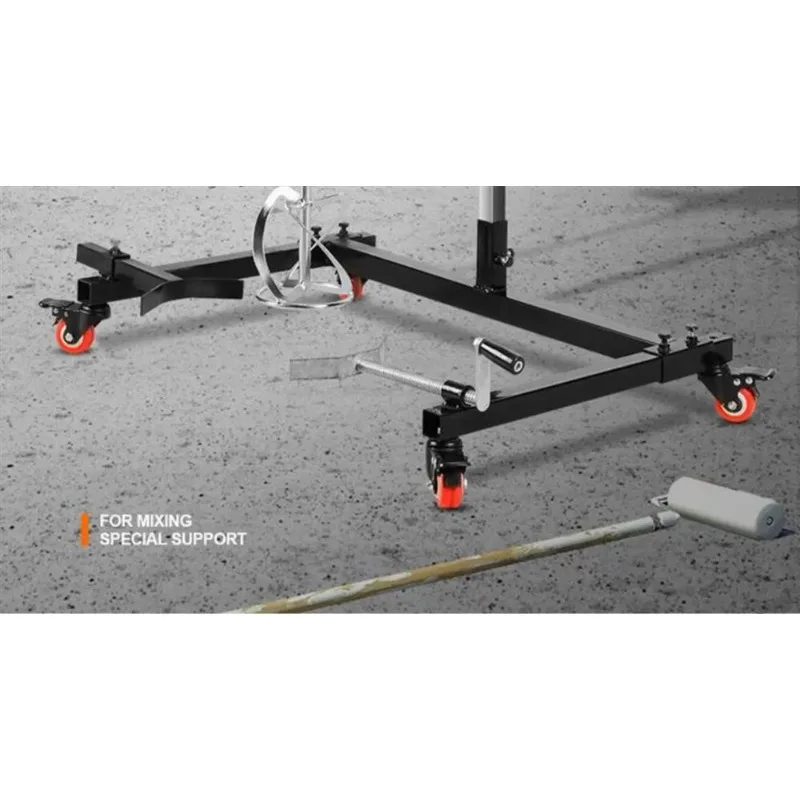 Steering wheel mixer fixed bracket aircraft drill high power household construction site cement putty powder meat filling mixer