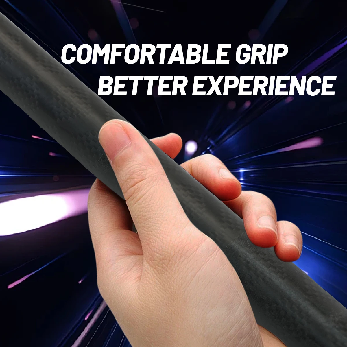 Бильярдный кий BIZU из углеродного волокна, клюшка для снукера с шарниром 3/8x8, прецизионный игровой инструмент для бильярдного стола