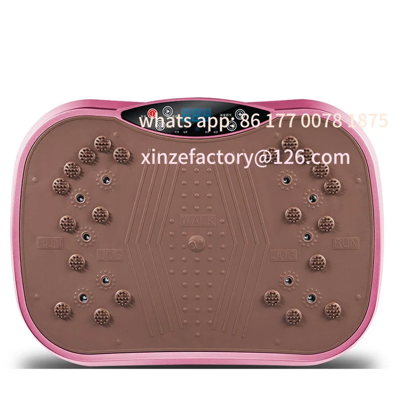 

Настраиваемая вибрационная пластина всего тела — мощная сжигатель жира и домашнее оборудование для спортзала для снижения веса от целлюлита