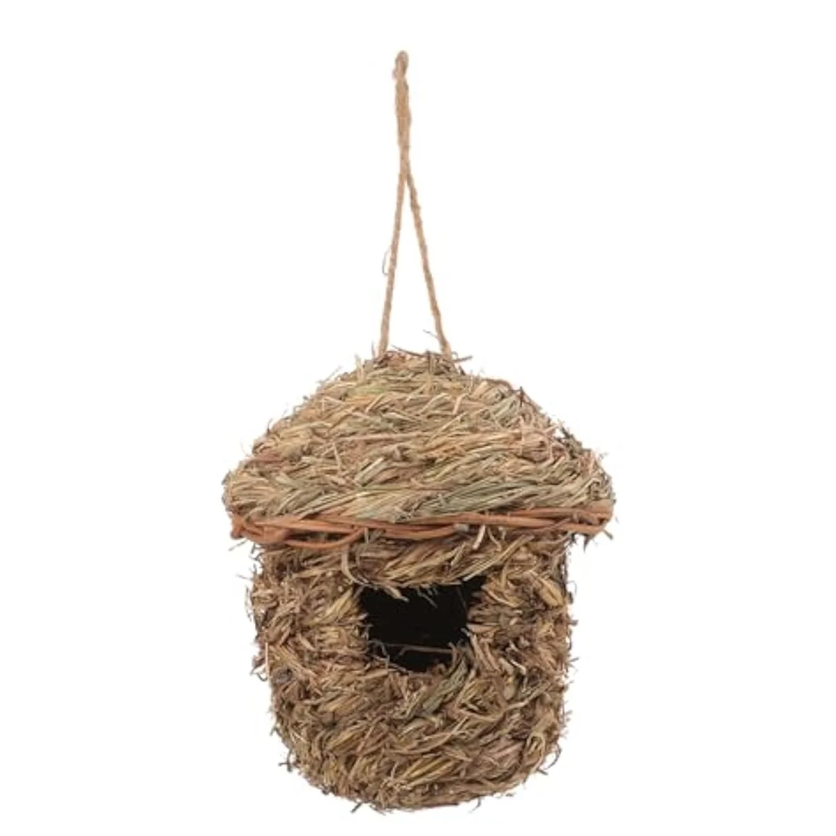 Straw Bird Nest Bird Shelter, Parrot Breeding Cave, Natural Bird Nest House