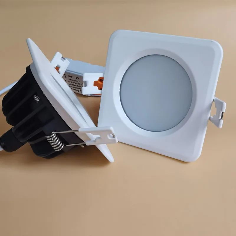 

6pcs Dimmable 12W LED Ceiling Downlight AC85V-265V Recessed Waterproof LED Wall lamp Spot light With LED Driver For Home Light