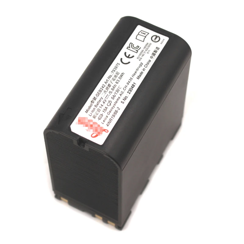 Laica GEB242 Battery for Laica TS30 and TM30 Total Station Li-ion Battery 793975