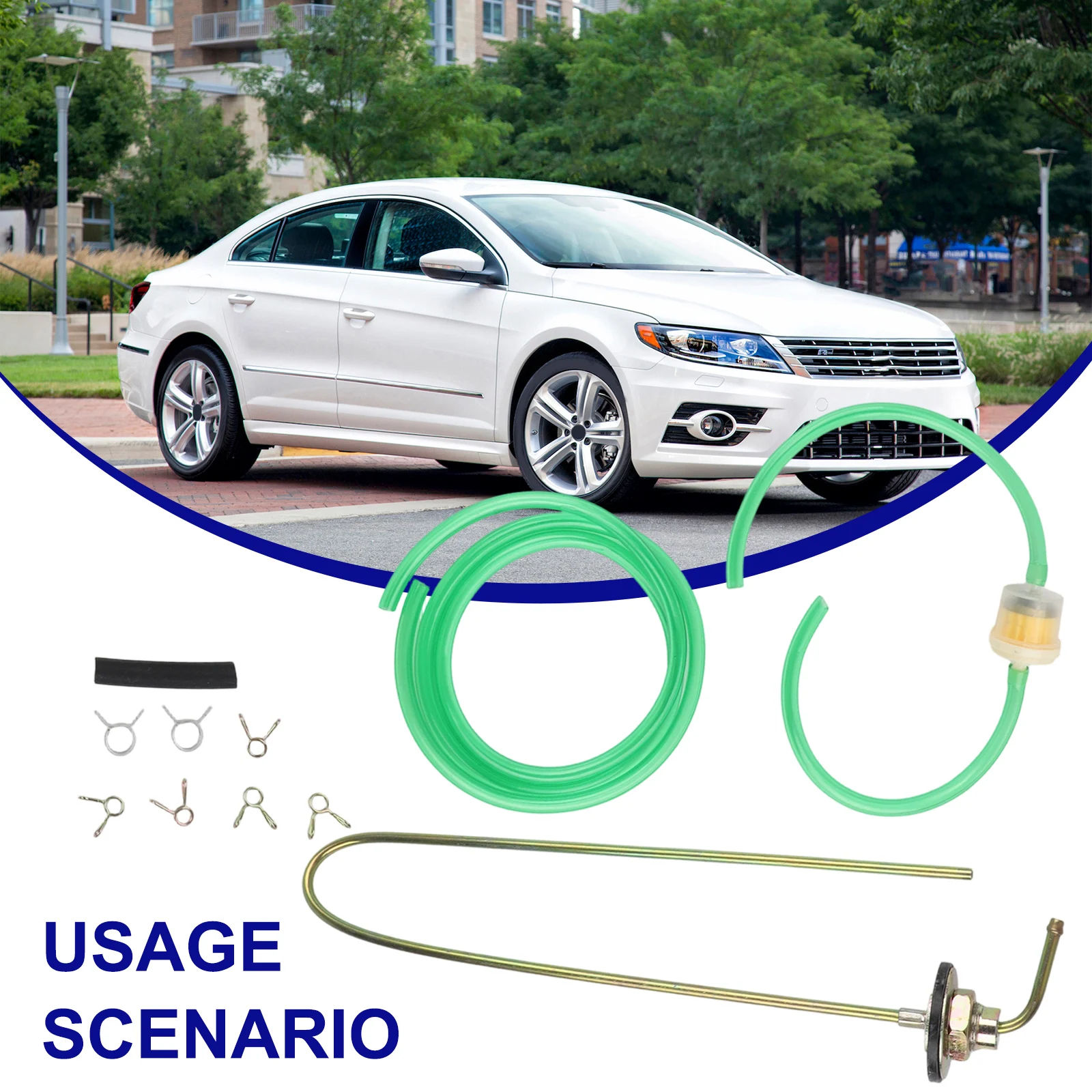 

1 комплект автомобильного топливопровода, комплект стоячей трубы, фильтр для китайского дизельного обогревателя, бак большой емкости, автомобильные аксессуары