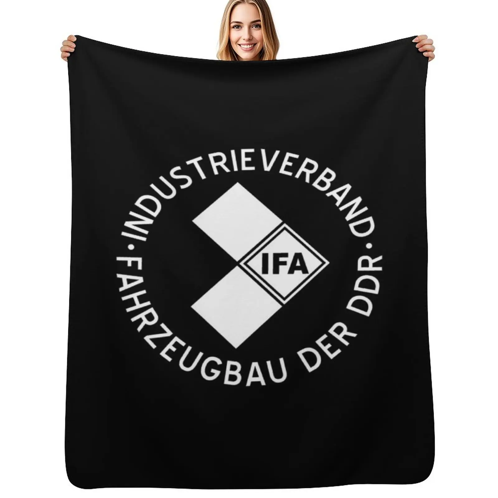 

IFA Industrieverband Fahrzeugbau DDR Throw Blanket Warm Weighted Bed linens Blanket