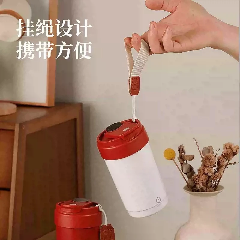 316 Stainless Steel Auto Magnetic Mixing Mug Smart Temperature Display Electric Coffee Mix Cup