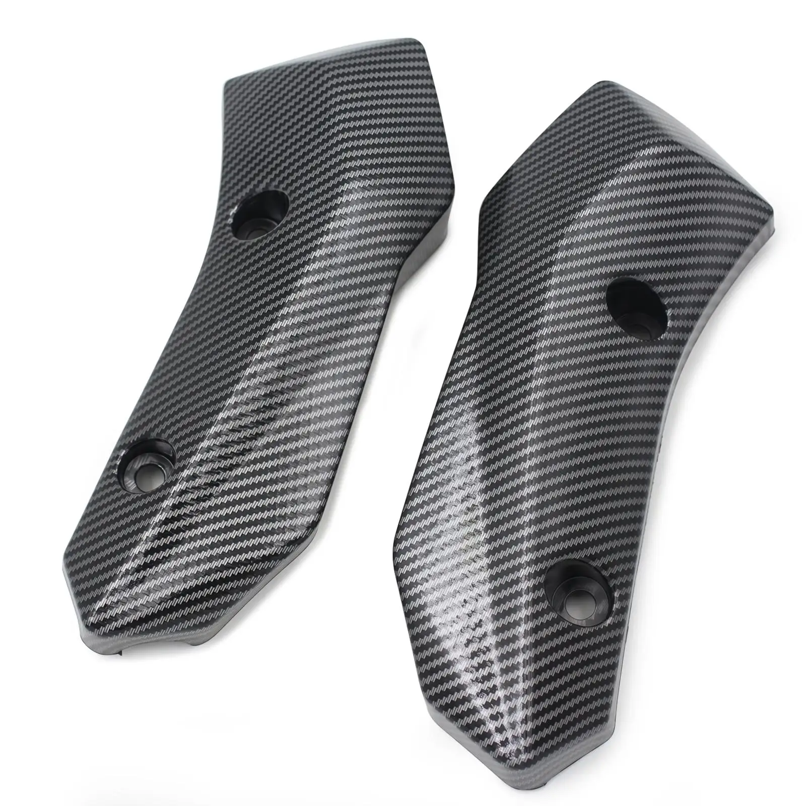 

Motorbike Radiator Covers Sturdy Plastic Front Side Protector Guard for Yamaha MT07 FZ07 2012-2017 Replacement