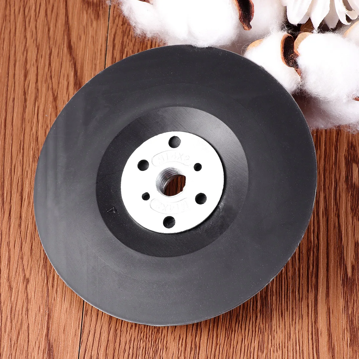 

125Mm Steel Paper Grinding Discs 5 Inch Sanding Plates For Wood Metal Stone Polishing Rubber Pad Abrasive Discs