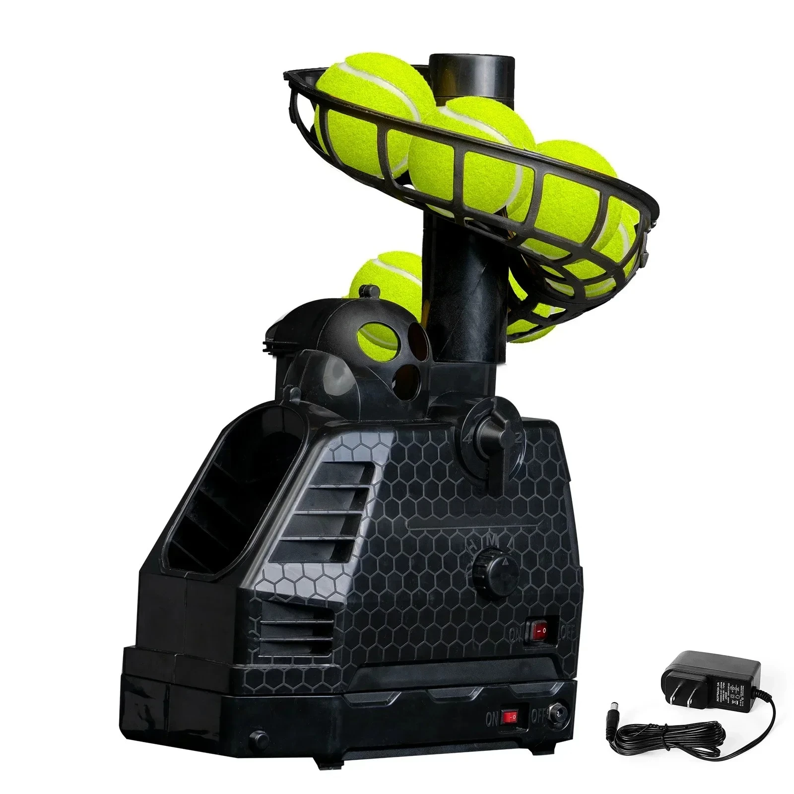 Furlihong 680BH 2 in 1 Baseball Tennis Ball Launcher Machine, Adjustable Launch Angle Speed Interval
