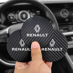 2pcs Black car interior rubber pads car styling accessories For Renault Clio Megane Logan Duster Sandero Captur Sport Fluence