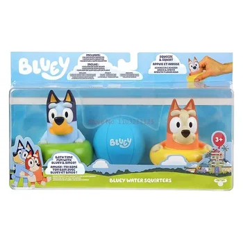 Moose Bluey Kinderen Badpop Speelgoed Cartoon Hond Waterpistool Meerdere kleuropties voor kindercadeaus Kinderspeelgoed metgezel