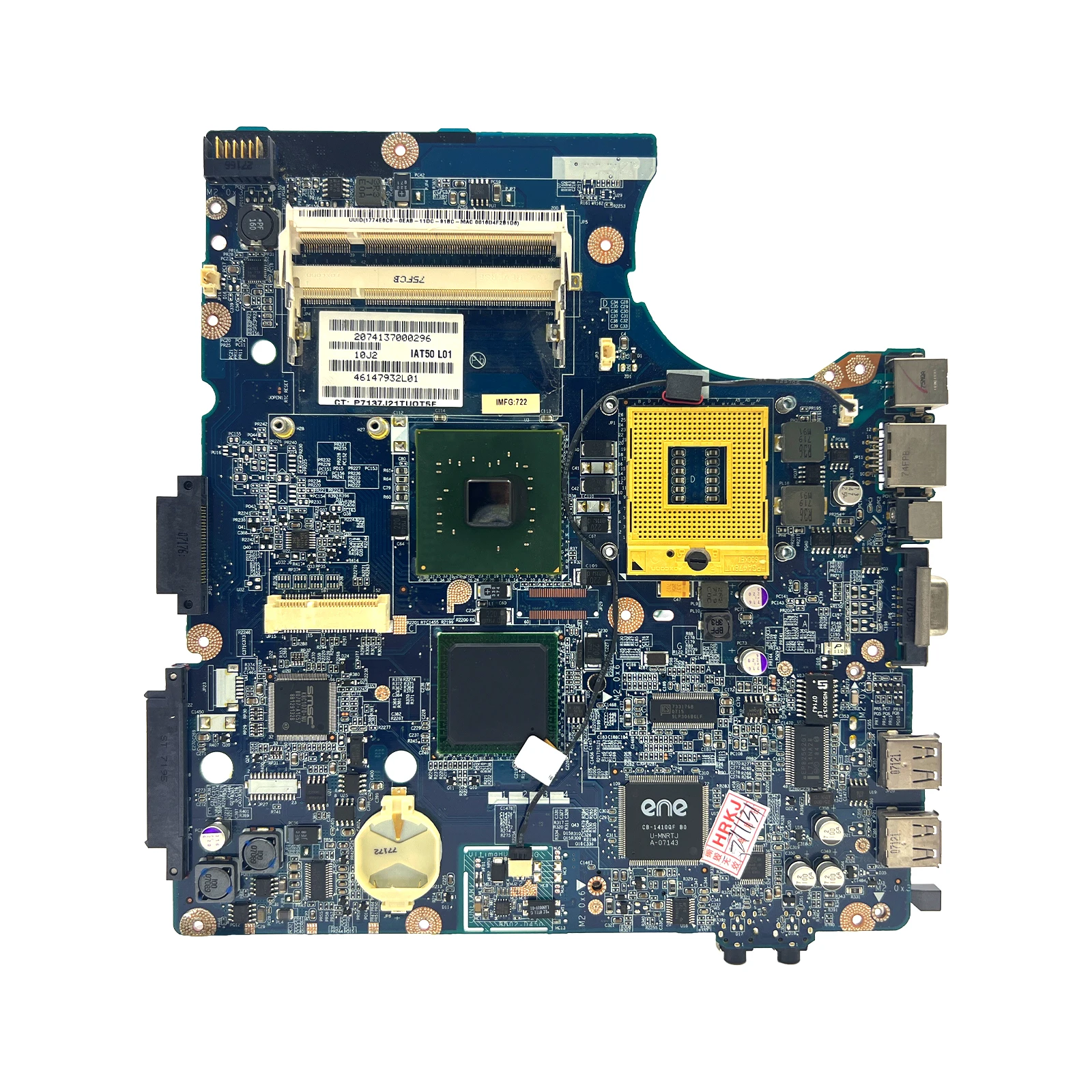 Akemy 95086-001 LA-3491P Laptop-Motherboard für HP 530 Intel i945gm gma 448434 ddr2