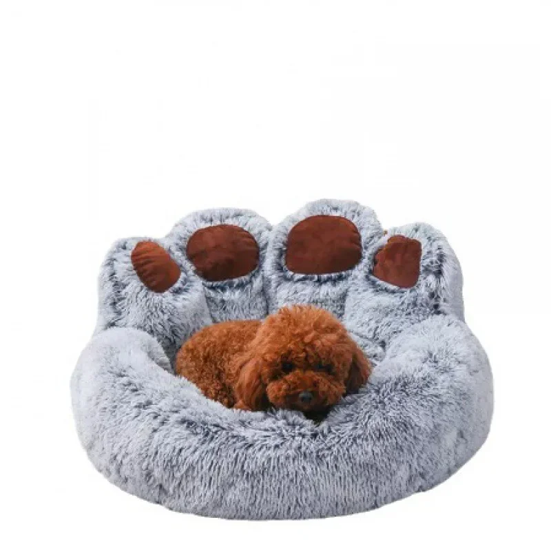 

Cute Bear Paw Dog Nest Creative Cute Cat Nest Pet Supplies Warm All Seasons Universal