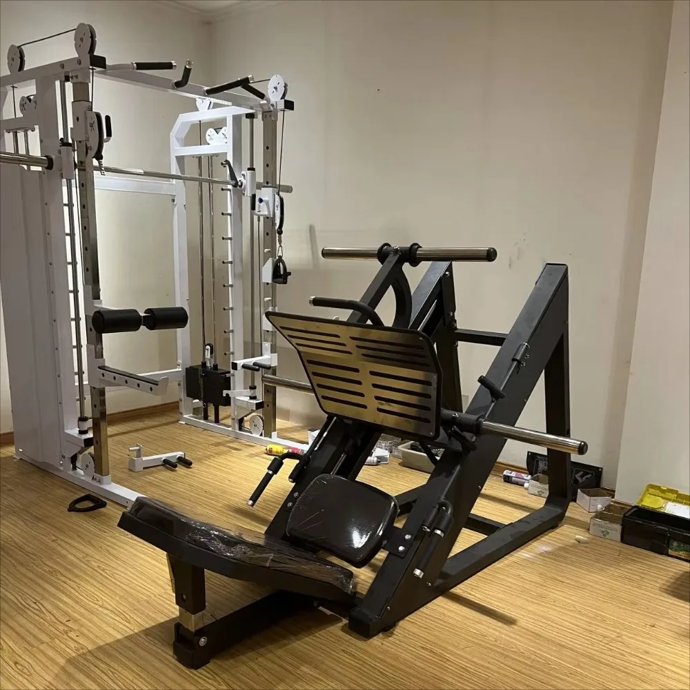 Leg Machine 45 Degree Plate Loaded Commercial 45 Degree Leg Press Machine Gym Use Press Workout Equipments Squat Rack home gym