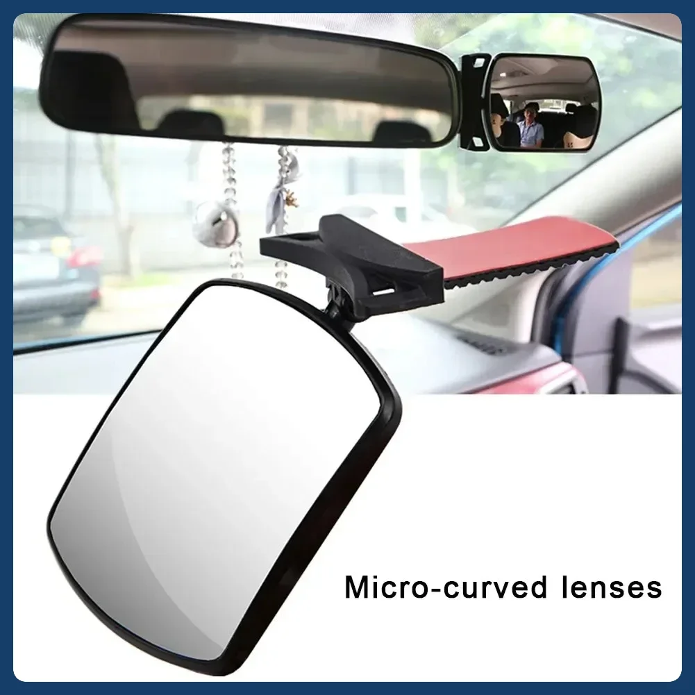 

Auto Observing Back Seat Auxiliary Mirror Rotating Baby Car Rearview Baby Monitor Car Safety View Back Seat Mirror Car Interior