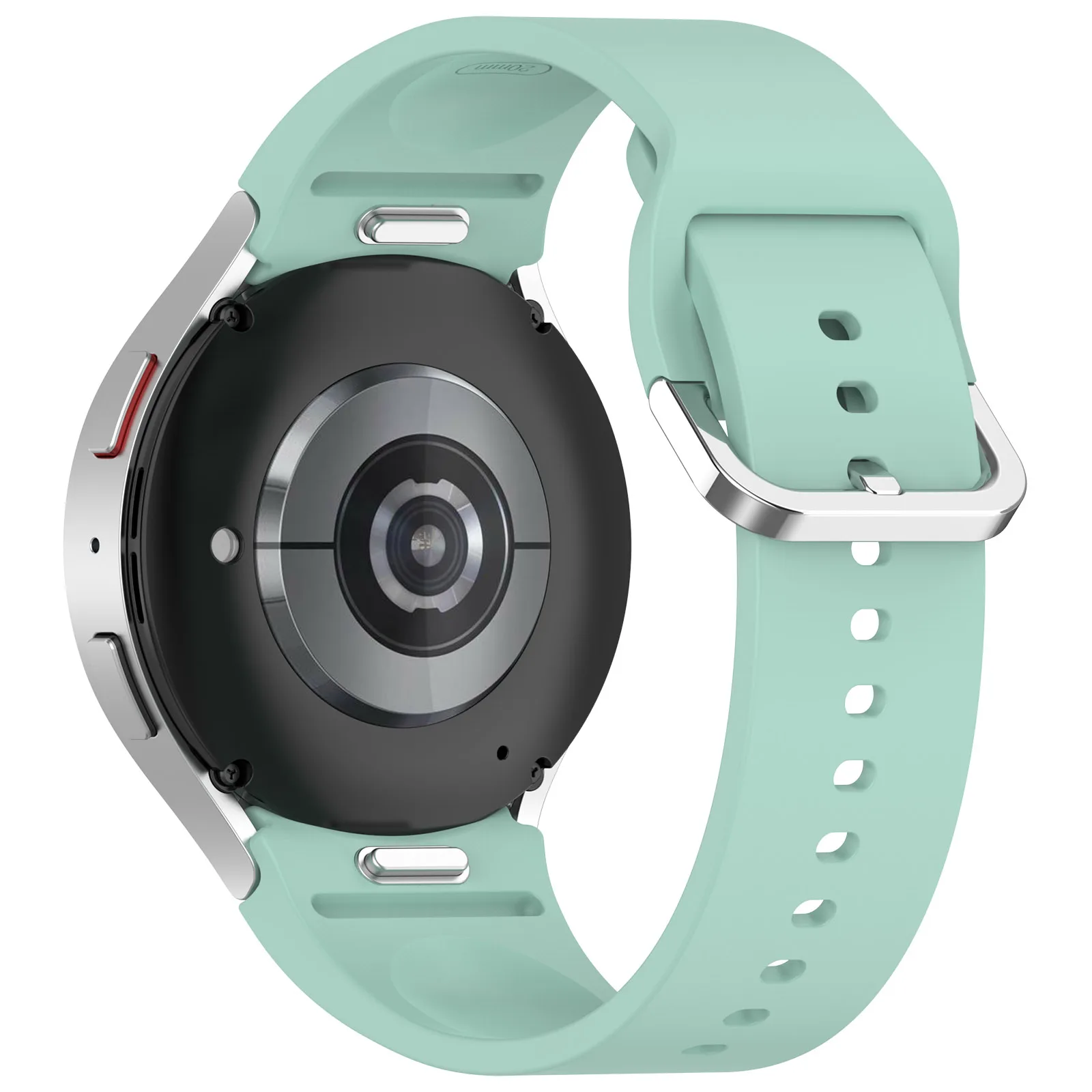

For Samsung Galaxy Watch7 / Watch6 / Watch FE 40mm / Watch 5 / Watch4 Wrist Band Silicone Watch Strap - Green